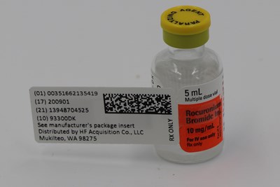 Serialized Label (Serialized 5 mL Vial Label)